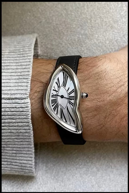 Allure Melted Watch Silver Edition